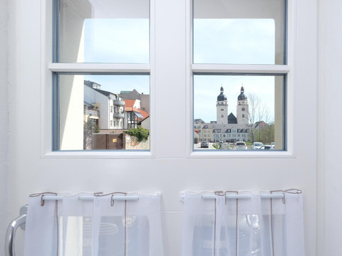 Blick auf die Johanneskirche