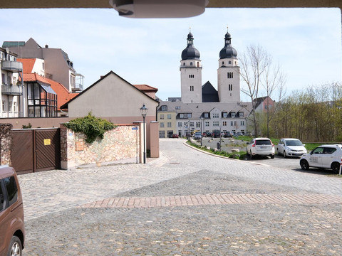 Blick von der Haustüre aus