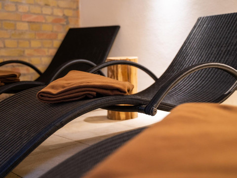 Ruhebereich im Saunabereich