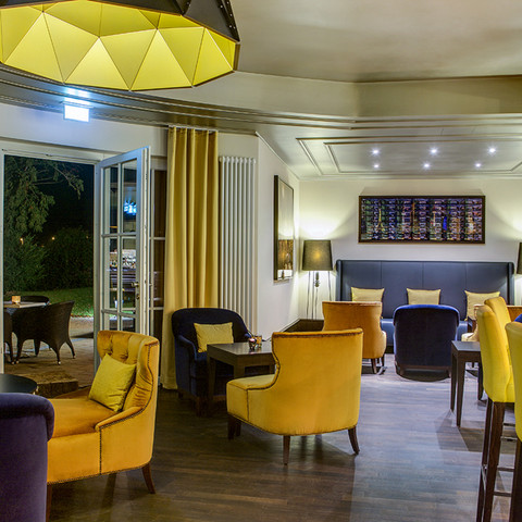 Garden lounge Garden Lounge des Dorint Parkhotel MeißenGarden lounge at the Dorint Parkhotel Meißen