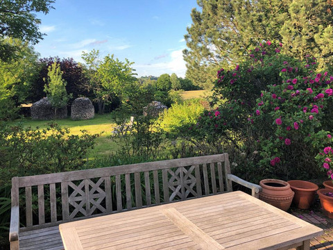 Terrasse für alle Gäste des Hauses