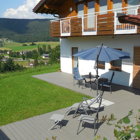 Terrasse Haus Murgtalblick