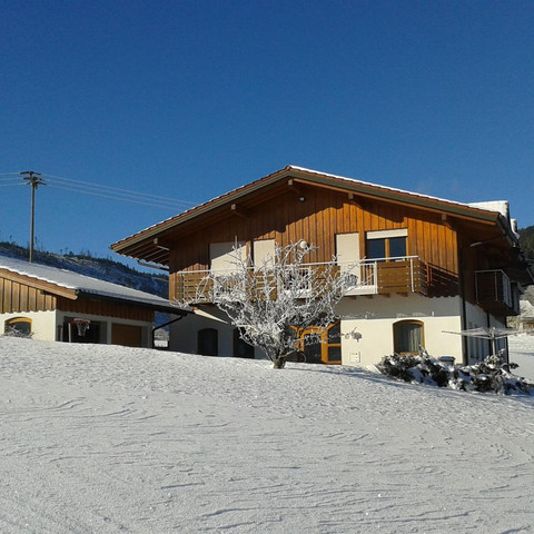 Winteransicht Haus Murgtalblick