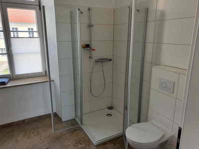 Sonnenschloss Walbeck - Ferienwohnung Adelheid - Bad mit Dusche