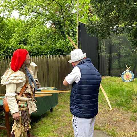Archery Bogenschießen im Karl May MuseumArchery at the Karl May Museum