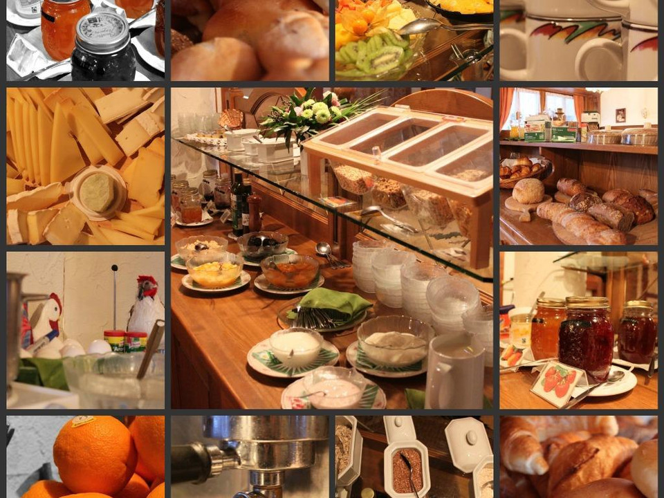 Collage Frühstück