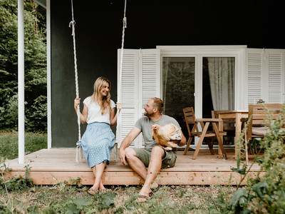 Harzverbunden Waldquartier - Bad Grund - Terrasse