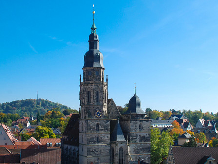 Morizkirche vom Turm Rathaus