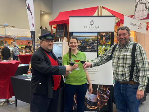 Brandenburger Wein auf der Slow food Messe Stuttgart