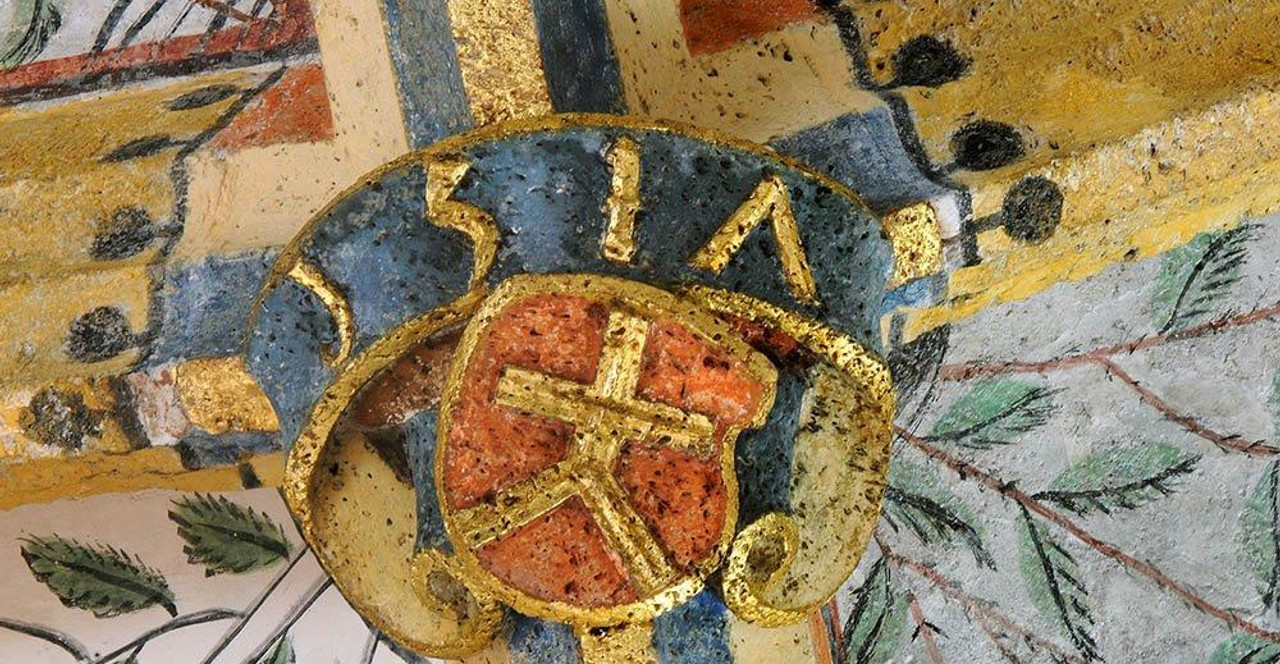 Raron Burgkirche: Steinmetzzeichen Ruffiner