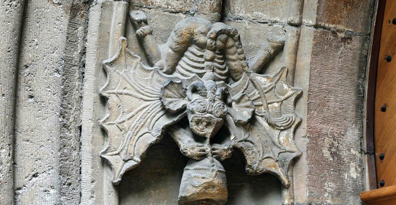 Sion: Theodulskirche mit Teufelchen