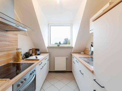 Waldbewohner Apartments in Ilsenburg - Küche