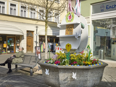 Brunnen am Bürglaß, Ostern