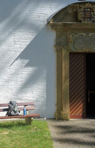 Eingang der Kluskapelle St. Lucia