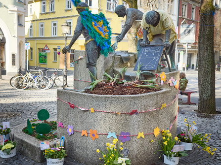 Gerberbrunnen, Ostern