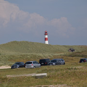 Parken direkt im Schatten des Leutturmes