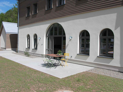 Schleiferei Zwei in Herzberg-Sieber - Terrasse