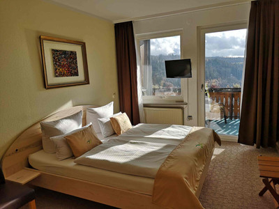 Pension Talblick in Bad Grund - Schlafzimmer