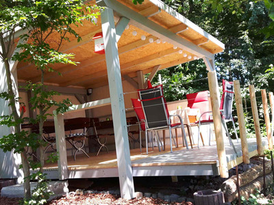 Pension Talblick in Bad Grund - Terrasse