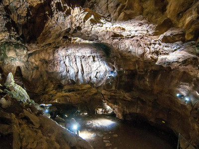 König Hübich in seinem Reich von oben