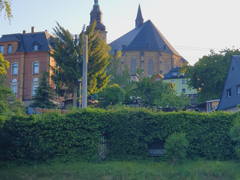 Ausblick auf St. Wolfgang Kirche