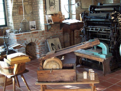 Papiermühle Weddersleben - Innenansicht