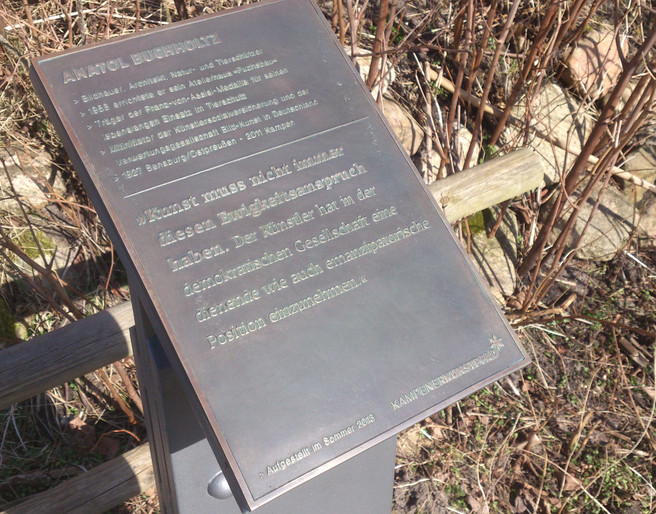 Kunststele Anatol Buchholtz