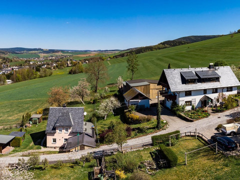 Viel Grün und herrliche Aussicht