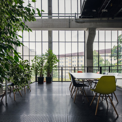 Creative workspace at neonworx Kreativer Arbeitsraum in neonworxCreative workspace at neonworx