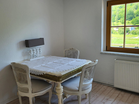 Essbereich in der Küche