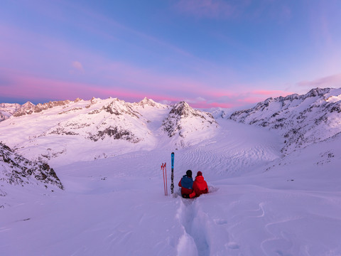 Key Visual Winter 2021 - Winter am Grossen Aletschgletscher