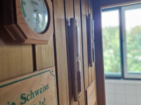 Sauna Uhr