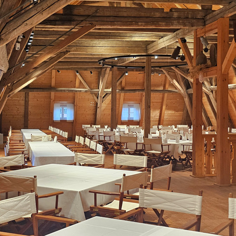 Cavalier's floor in the Baroque castle of Rammenau