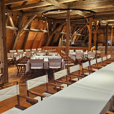 Cavalier's floor in the Baroque castle of Rammenau