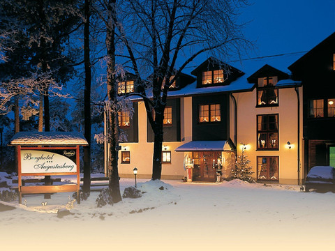 Der Augustusberg im Winterkleid