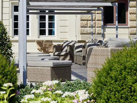 Hotel Elbresidenz: Loungegarten