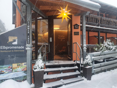 Winter im Hotel Elbpromenade