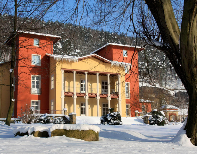 Parkhotel Bad Schandau im Winter