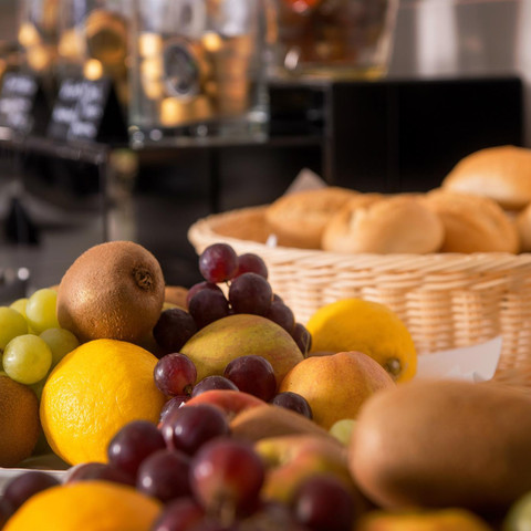 Frühstücksbüffet.