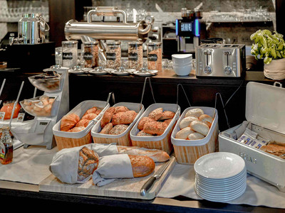Gandersheimer Boardinghouse - Frühstücksbuffet - Brötchenauswahl