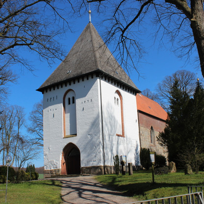 Turmansicht St. Marienkirche Kirchnüchel