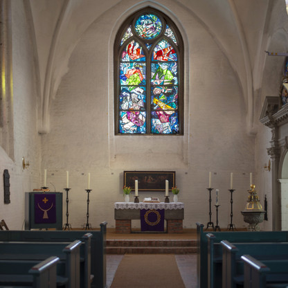 Innenansicht St. Marienkirche Kirchnüchel