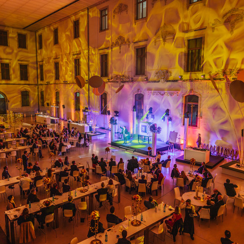 Evening event Abendveranstaltung organisiert von der Eventagentur ARISEEvening event organised by the event agency ARISE