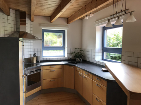 Vollausgestattete Küche Bio Apartment