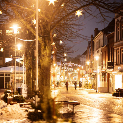 Weihnachten Plön Innenstadt