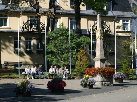 Marktplatz Postmeilensäule