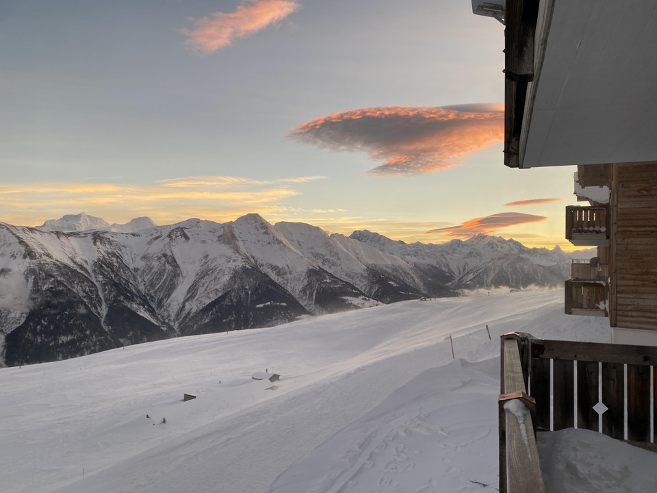 Aussicht Sonnenuntergang