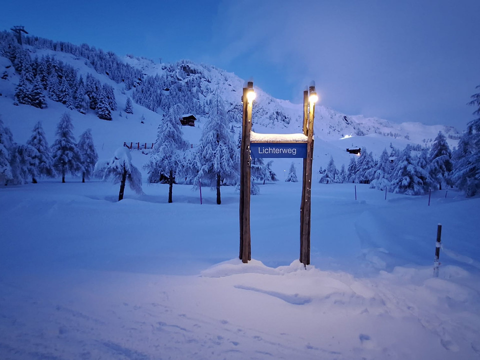 Lichterweg Riederalp Titelbild