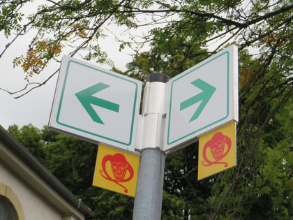 Ausschilderung Eulenspiegel-Radweg