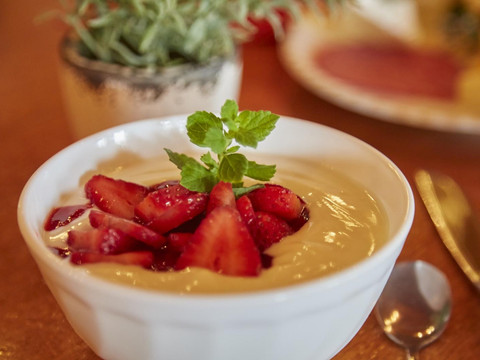 So kann der Tag beginnen im Berghotel Talblick